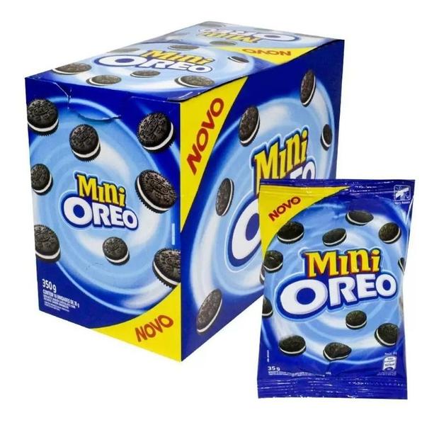 Imagem de Mini Oreo Biscoito Sabor Chocolate Com Recheio De Baunilha