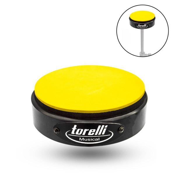 Mini pad de estudo torelli de 9cm rosca de 8mm tpm90 - Torelli Musical Imagem de Mini pad de estudo torelli de 9cm rosca de 8mm tpm90