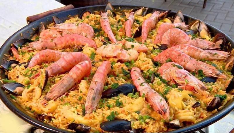 Imagem de Mini Paella Paeja Cabo Madeira Lasanha Parmegiana