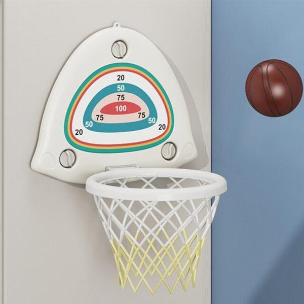 Imagem de Mini parede indoor mounted ball net crianças jogando para jogo de basquete infantil Basquete