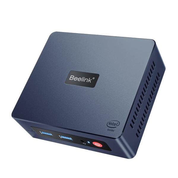 Imagem de Mini PC Beelink Mini S Intel N5095 8 GB de RAM 128 GB SSD 4K