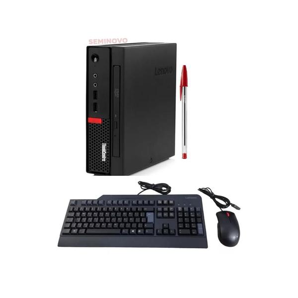 Imagem de Mini PC Completo Lenovo M910 Core i5 708GB,HD1TB+MON19