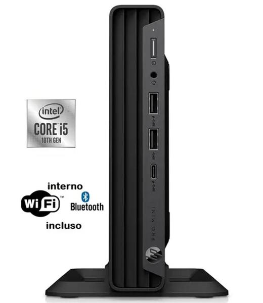mini pc Hp Prodesk 400 G6 Desktop Mini Pc I5 10500 8gb DDR4 HD 512B M.2 nvme wifi+bluetooth WIN11 Imagem de mini pc Hp Prodesk 400 G6 Desktop Mini Pc I5 10500 8gb DDR4 HD 512B M.2 nvme wifi+bluetooth WIN11