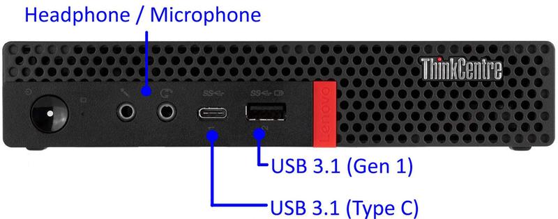 Imagem de mini pc Lenovo Think M720q Core I3 8100T 8ª Geração 16Gb DDR4 SSD NVME 512 WIN 10