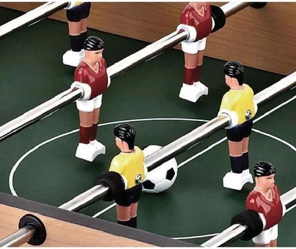 Imagem de Mini Pebolim Totó Jogo Futebol De Mesa Viajem Portátil