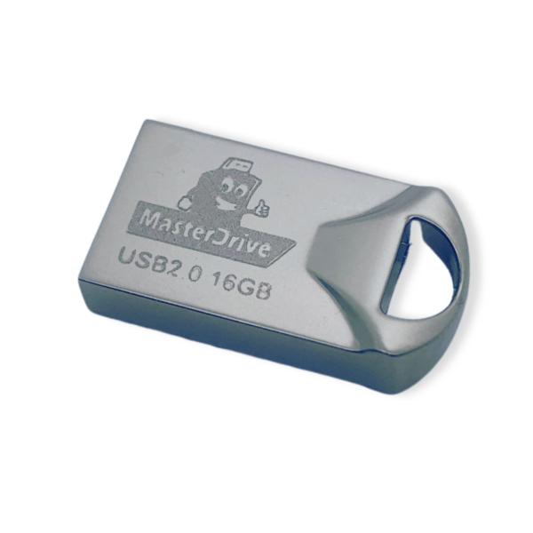 Imagem de Mini Pendrive 16GB Tipo Chaveiro MasterDrive Premium