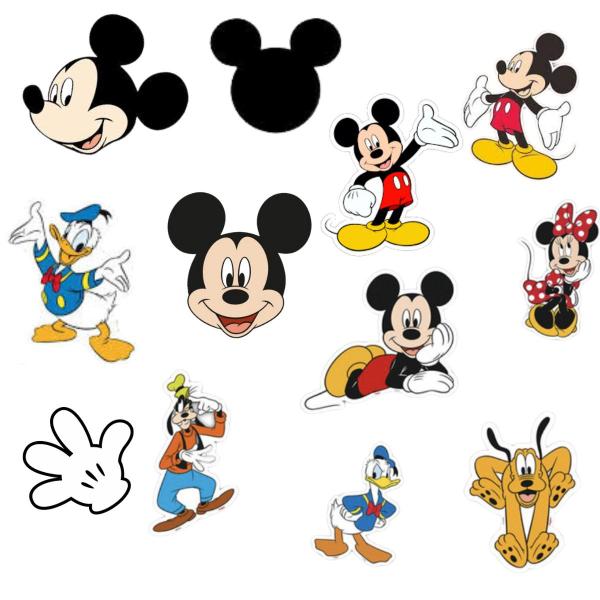 Imagem de Mini Personagem Mickey Mouse - 12 Unidades