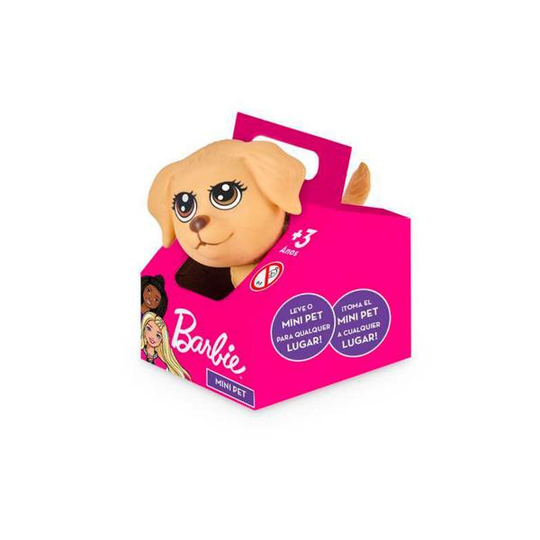 Imagem de Mini Pets Barbie Cachorrinhos 10cm Infantil Até 3 Anos Kit cachorro da Barbie Certificado Inmetro