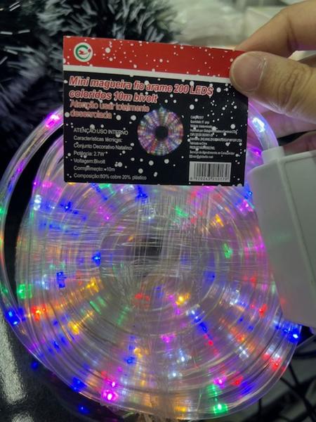 Imagem de Mini Pisca Pisca Mangueira De 200 Leds 10 Metros Bivolt