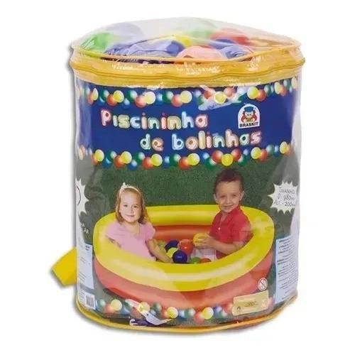 Mini Piscina De Bolinhas Com Mochila - Braskit Imagem de Mini Piscina De Bolinhas Com Mochila