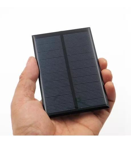 Imagem de Mini Placa Painel Célula Solar Energia Fotovoltaica 5v 1w 