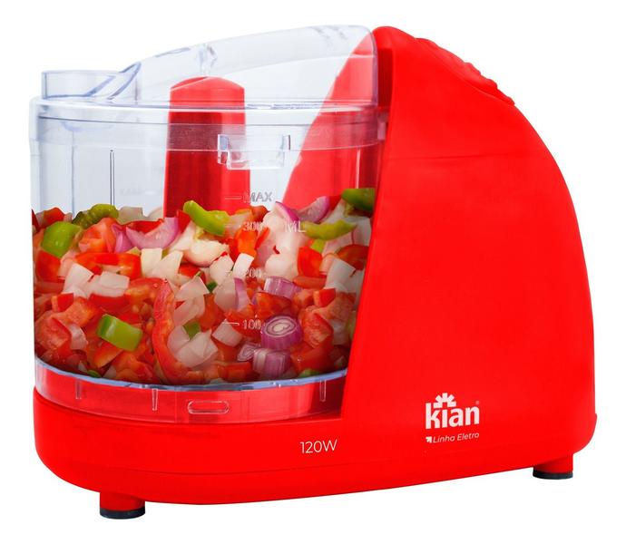 Imagem de Mini Processador 110 Ou 220v 350ml Lâminas Inox - Kian