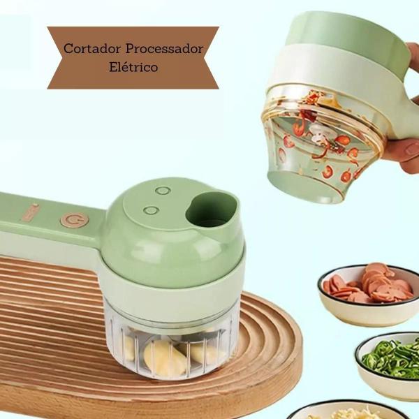 Imagem de Mini Processador Alimentos Multifuncional: Eficiência Em