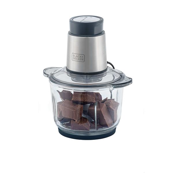 Imagem de Mini Processador Black+Decker Gourmand Gris MP300G 220V 300W