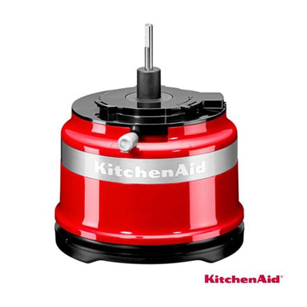 Imagem de Mini Processador de Alimentos KitchenAid Empire Red com 02 Velocidades 0,8 Litros - KJA03BV - 220V