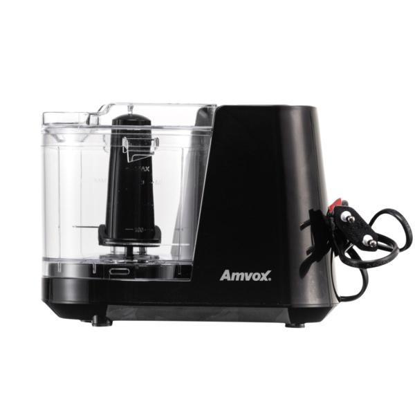 Imagem de Mini Processador e triturador de alimentos Amvox APR1001 Black 1000W 2 lâminas 220v