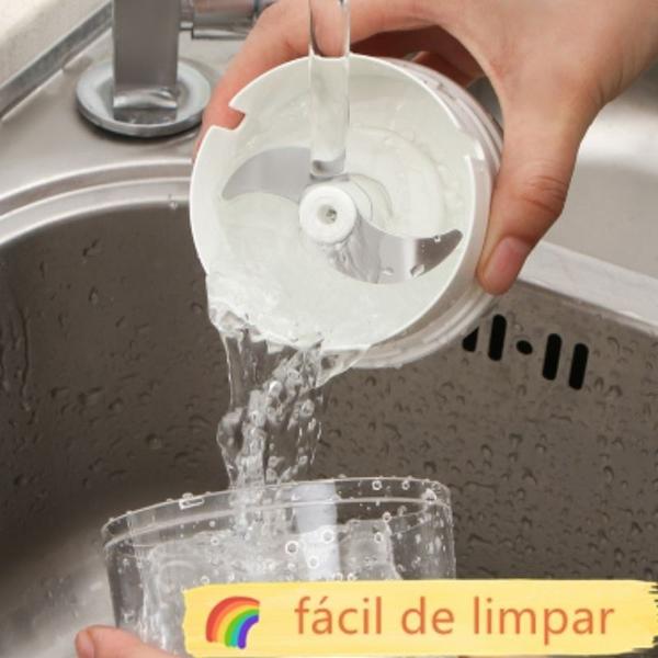 Imagem de Mini Processador e Triturador de Alimentos Compacto 2 Lâminas