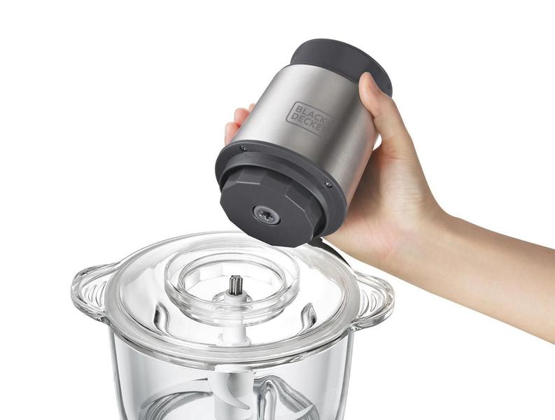 Imagem de Mini Processador Tigela De Vidro 300W Black+Decker Mp300G