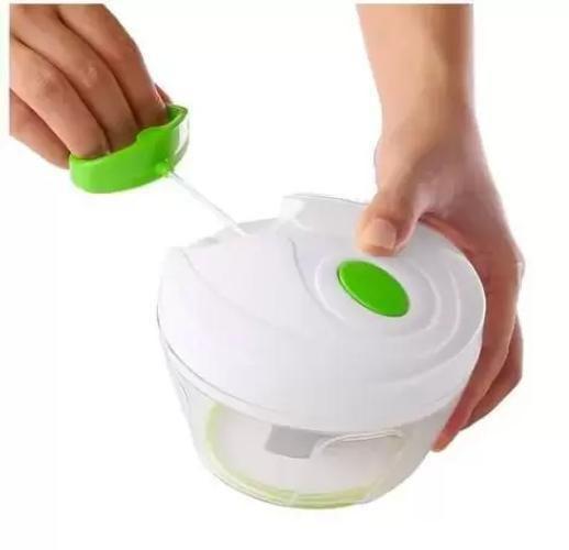 Imagem de Mini Processador Triturador Manual Alimentos: 500Ml, Rápido