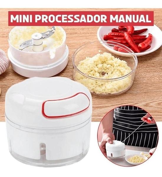 Imagem de Mini Processador Valecom - Cortes Precisos e Limpeza Fácil