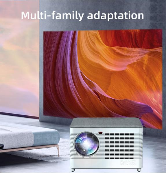 Imagem de Mini Projetor LCD LED 4000 Lumens Full HD 1920X1080p Multimídia 5G WiFi Bluetooth Home Theater HDMI