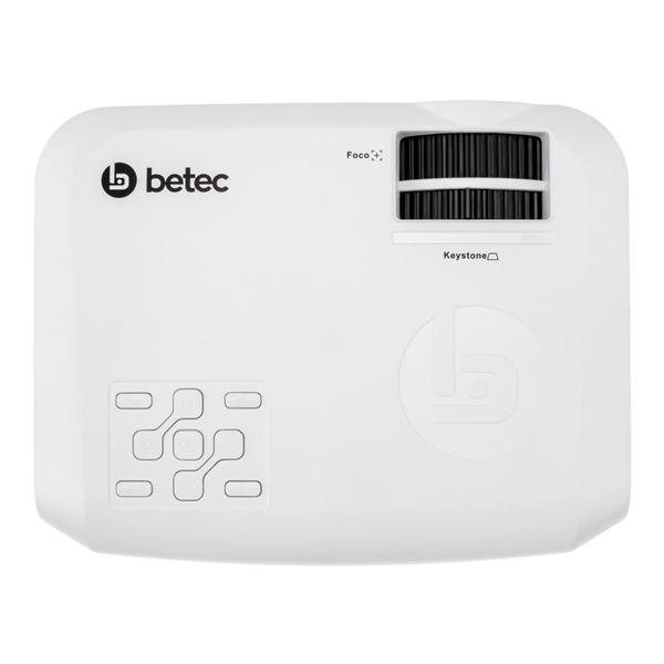 Imagem de Mini Projetor Led 2400 Lumens Smart Android Hd Betec Bt920A