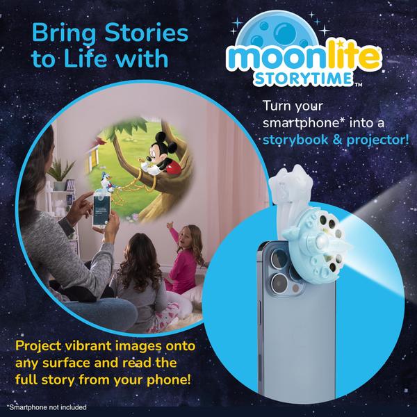 Imagem de Mini projetor Moonlite Storytime com 10 histórias clássicas para crianças