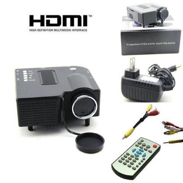 Imagem de Mini Projetor Portátil 1920X1080 Led Usb/Sd/Hdmi H80 Uc-28