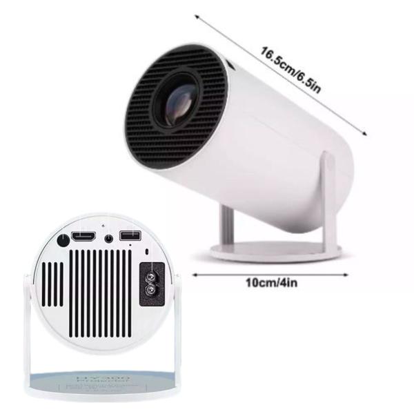 Mini Projetor Portátil 4k Android Full Hd Smart Wifi Cinema | Clube de Benefícios