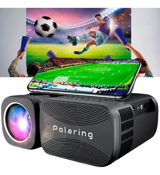 Imagem de Mini Projetor Portatil Polaring A1 Pro Full Hd Wifi