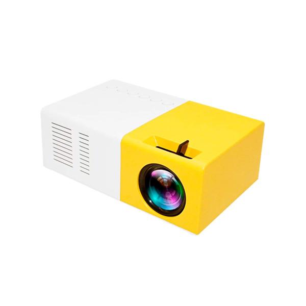 Mini Projetor Portátil YG 300 LED HD Full 1080p - Hapes Imagem de Mini Projetor Portátil YG 300 LED HD Full 1080p