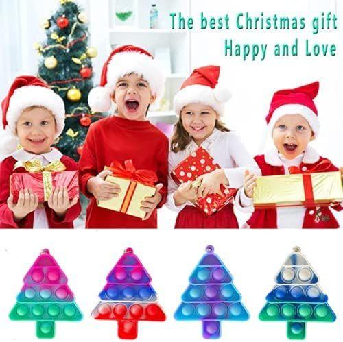 Mini Push Pop Bubble de Natal Fidget Toy Ruigou-guolong Imagem de Mini Push Pop Bubble de Natal Fidget Toy Ruigou-guolong