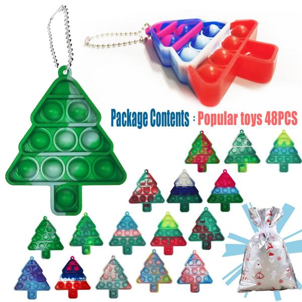 Mini Push Pop Bubble de Natal Fidget Toy Ruigou-guolong Imagem de Mini Push Pop Bubble de Natal Fidget Toy Ruigou-guolong