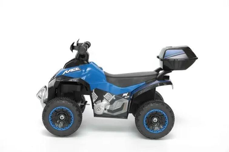 Imagem de Mini Quadriciclo Elétrico Infantil 6V Azul E Preto