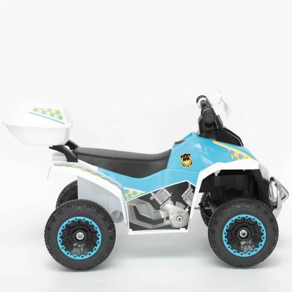 Imagem de Mini Quadriciclo Eletrico Infantil 6V Branco Bw129Br