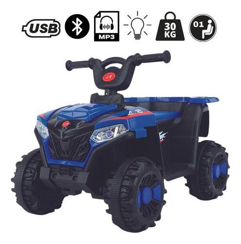 Imagem de Mini Quadriciclo Elétrico Infantil 6v com Luz e Som Zippy Toys