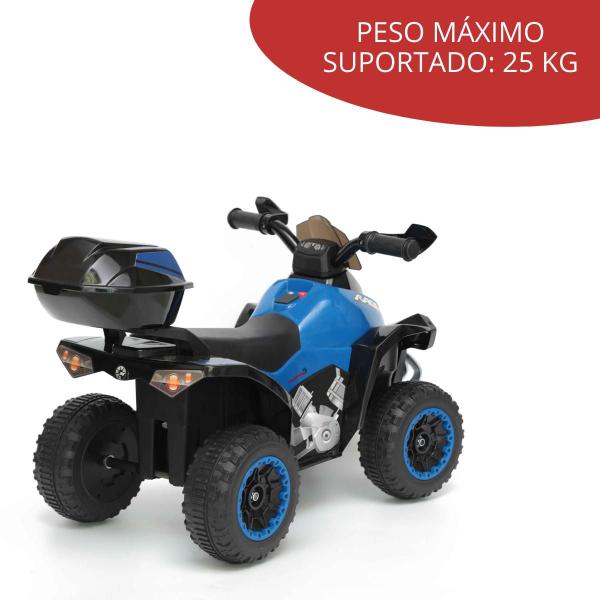 Imagem de Mini Quadriciclo Infantil Elétrico 6V C/ Bagageiro Importway