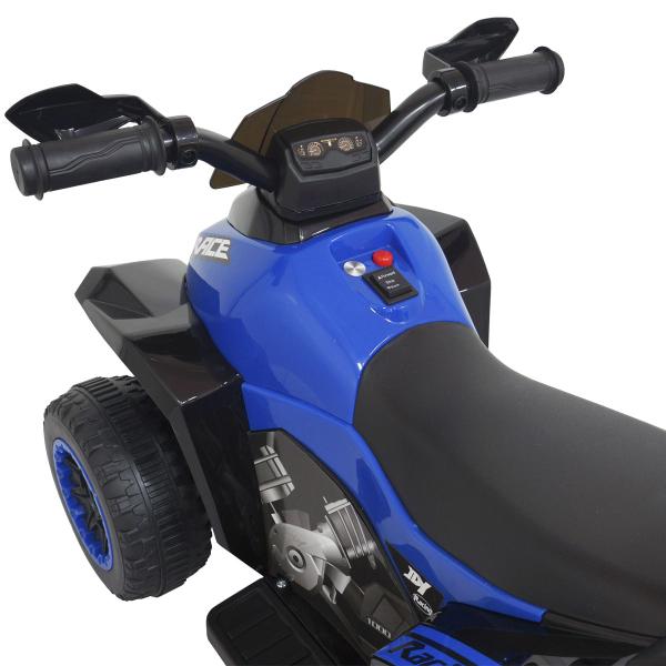 Imagem de Mini Quadriciclo Moto Elétrica Criança Infantil Bateria 6V Luz Som Bivolt Brinqway BW-129