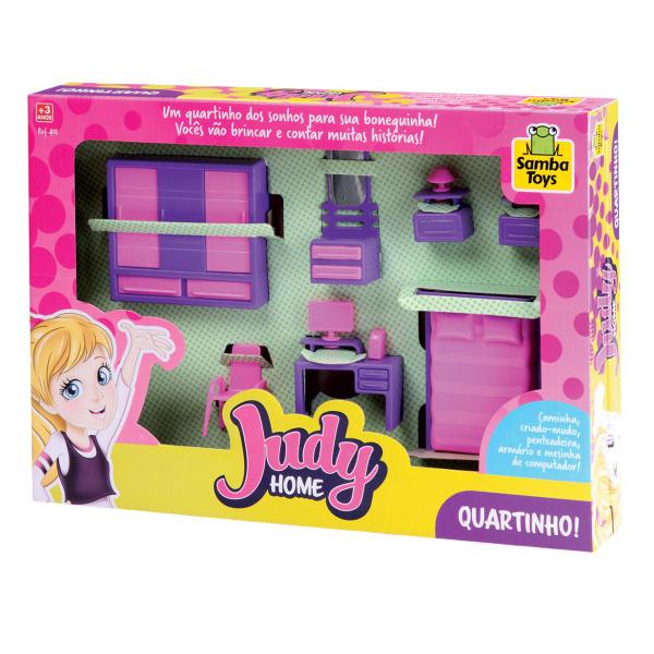 Imagem de Mini Quartinho Com Acessórios Judy Home - Samba Toys