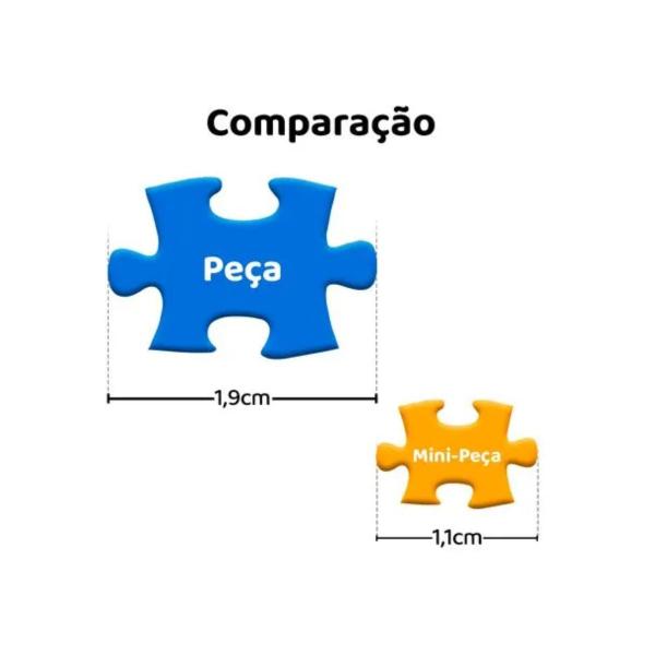 Imagem de Mini Quebra-cabeça 500 peças Estrada com Cipreste e Estrela - Grow