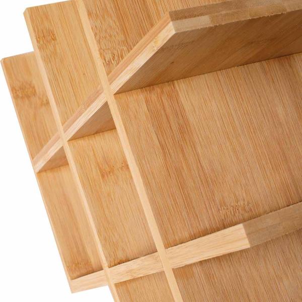 Imagem de Mini Rack Adega para Armazenamento de Vinho Bamboo Moderno