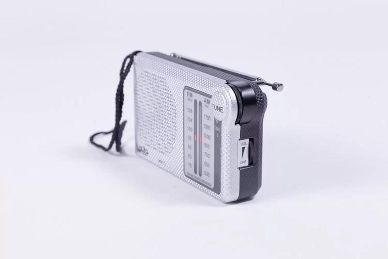 Imagem de MINI Radio Portatil Am Fm De Bolso Preto Lucky Mk13 Novo NF