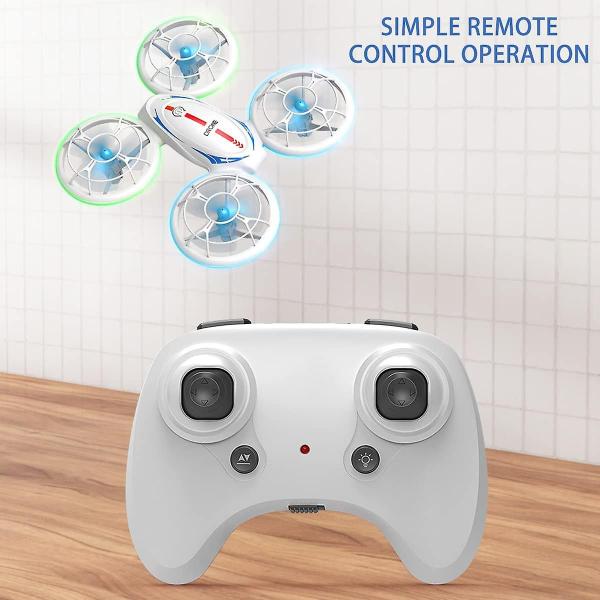 Imagem de Mini Rc Drone Kids Controle Remoto Drones Brinquedos com Luz Led