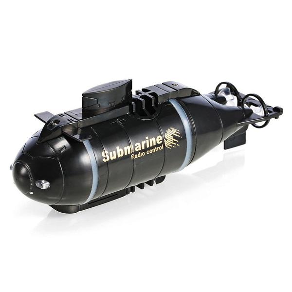Mini RC Submarine Speed Boat Controle Remoto Drone Pigboat - SANLIN BEANS Imagem de Mini RC Submarine Speed Boat Controle Remoto Drone Pigboat