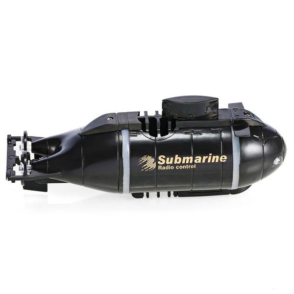 Mini RC Submarine Speed Boat Controle Remoto Drone Pigboat - SANLIN BEANS Imagem de Mini RC Submarine Speed Boat Controle Remoto Drone Pigboat