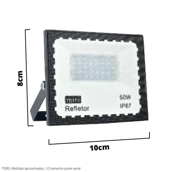 Imagem de Mini Refletor Led 20w Branco Frio SMD Prova D'Água Bivolt