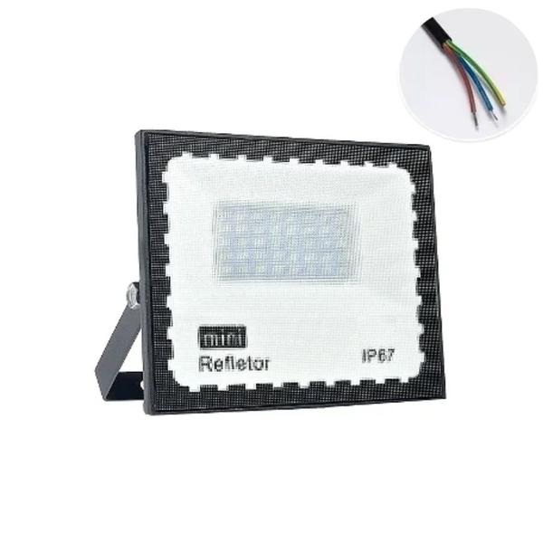 Imagem de Mini Refletor Led 20w Branco Frio SMD Prova D'Água Bivolt