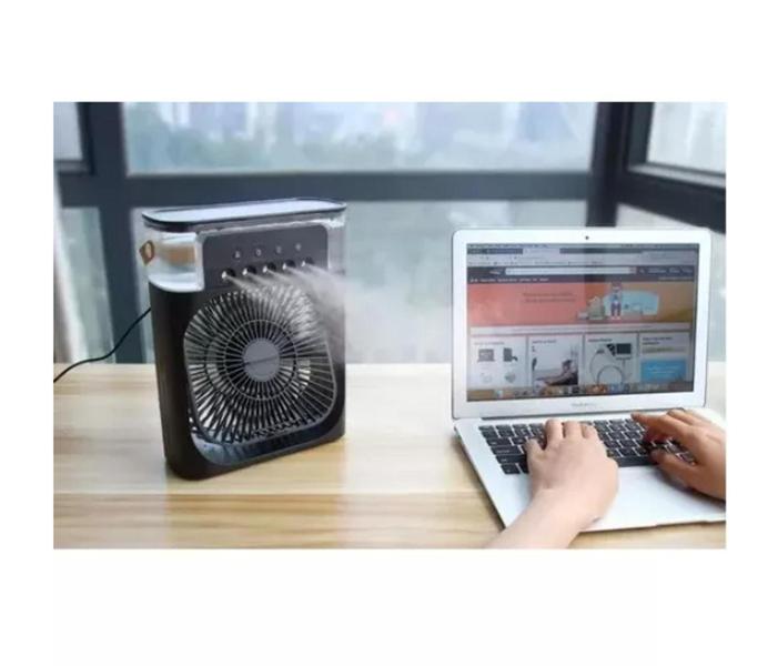 Imagem de Mini Refrigerador Climatizador Portátil Umidificador Air Cooler Fan