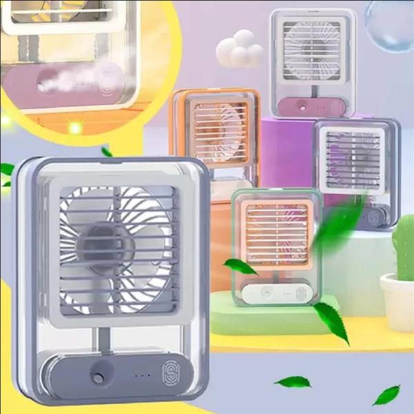 Imagem de Mini Refrigerador De Ar Ventilador Umidificador Climatizador