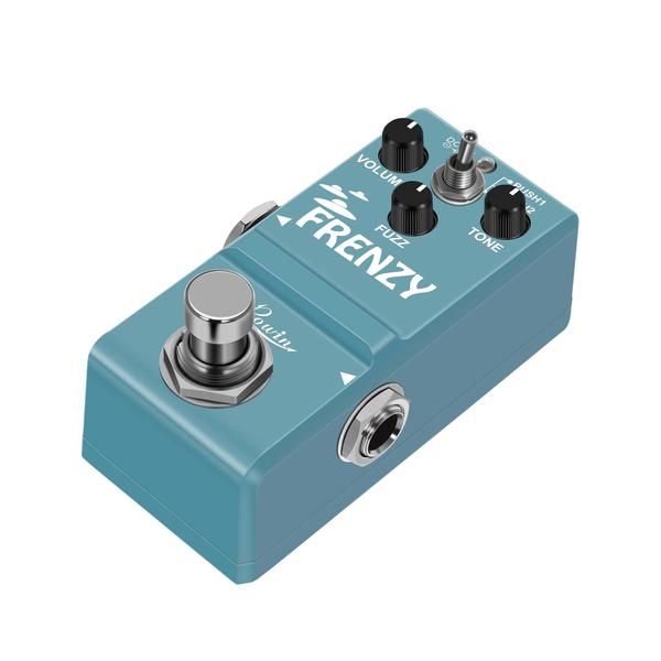 Imagem de Mini Rowin FRENZY Pedal De Guitarra Clássico Fuzz Tone Som Tipo Violino 2 Modos Full Metal Shell